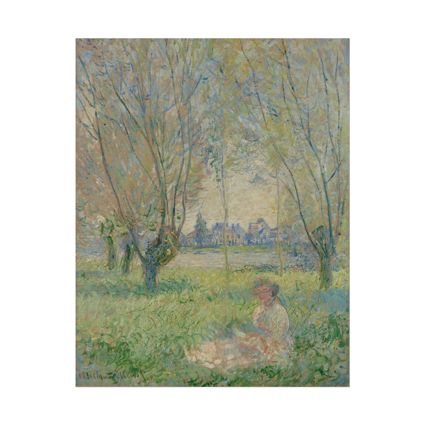 Woman Under The Willows