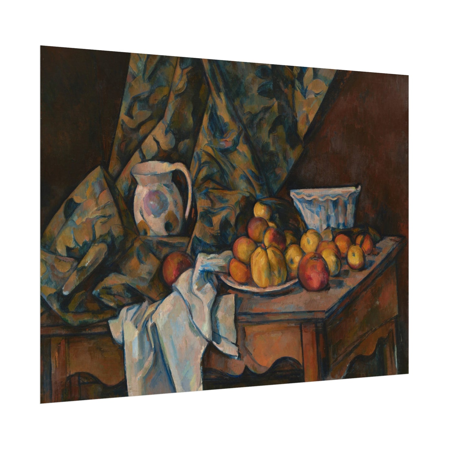 Apples and Peaches Still Life