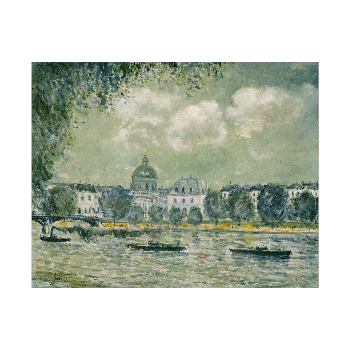 Landscape along the Seine