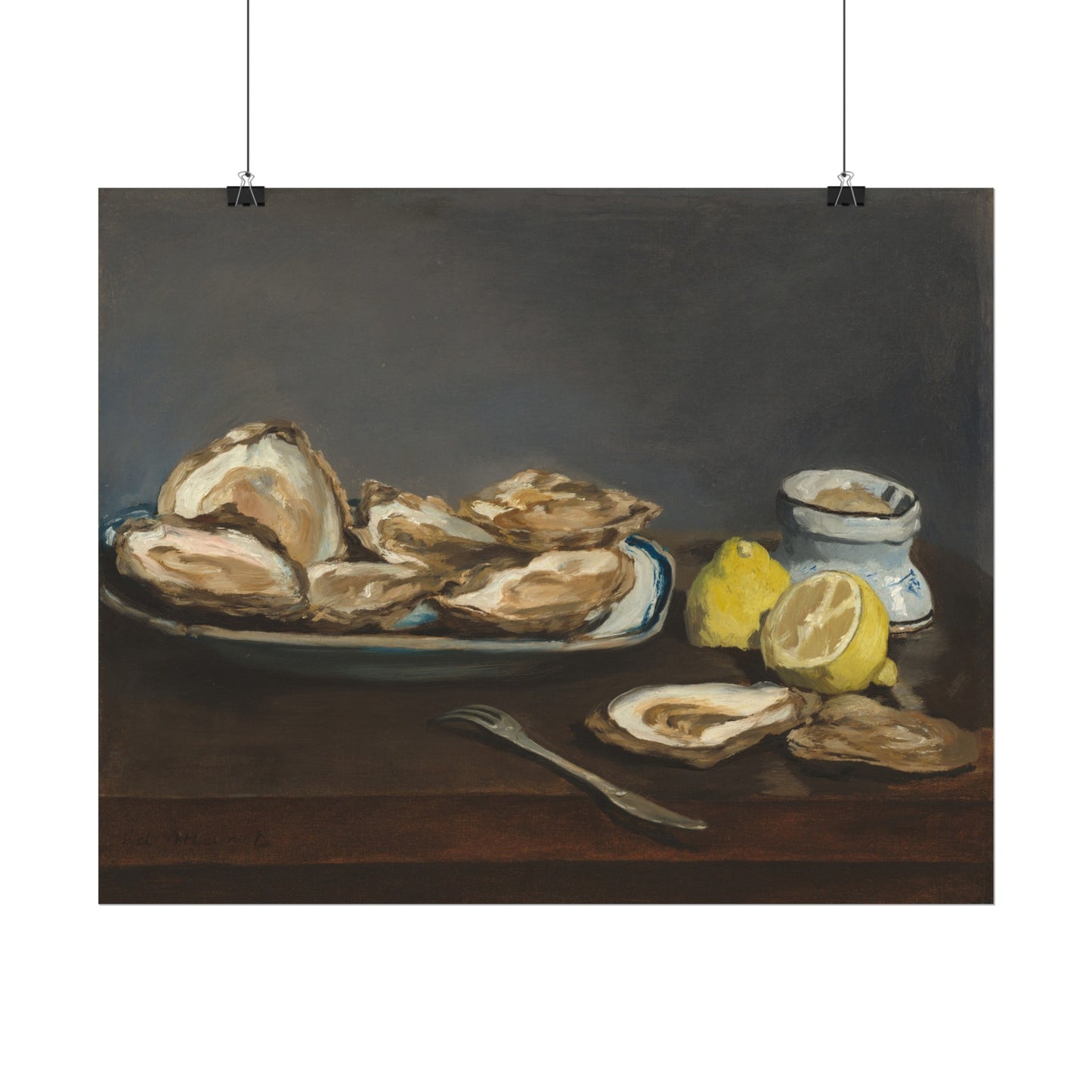 Oysters Still Life