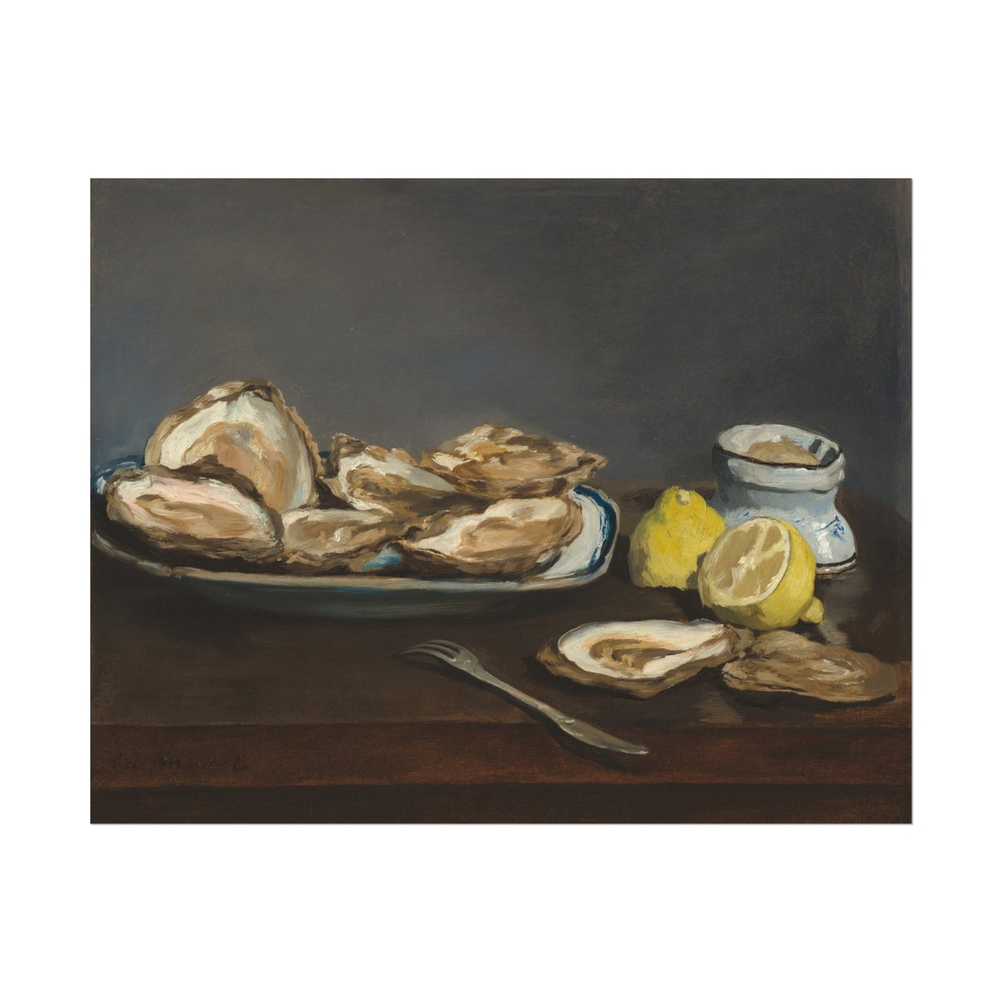 Oysters Still Life