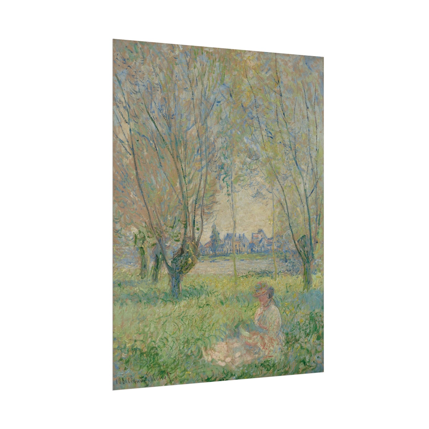 Woman Under The Willows