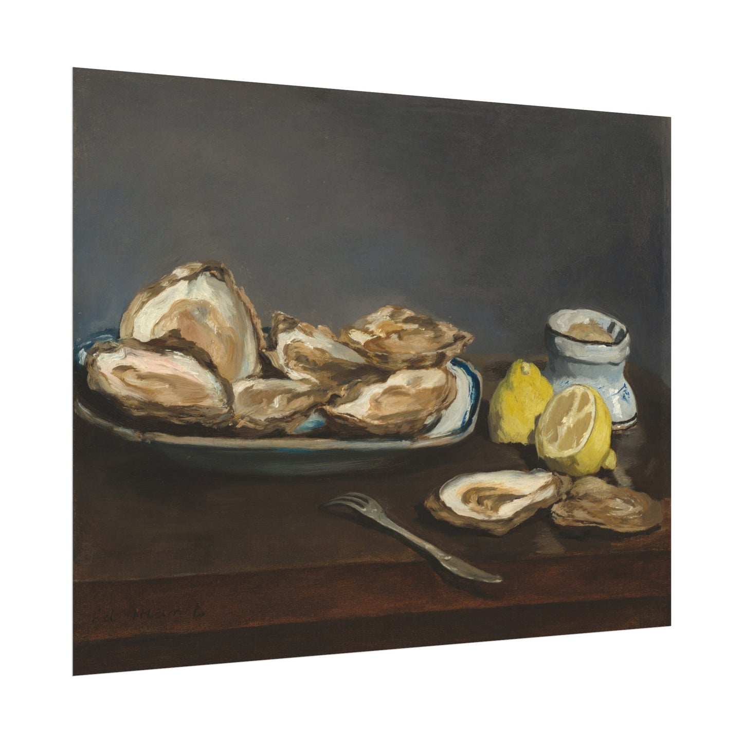 Oysters Still Life