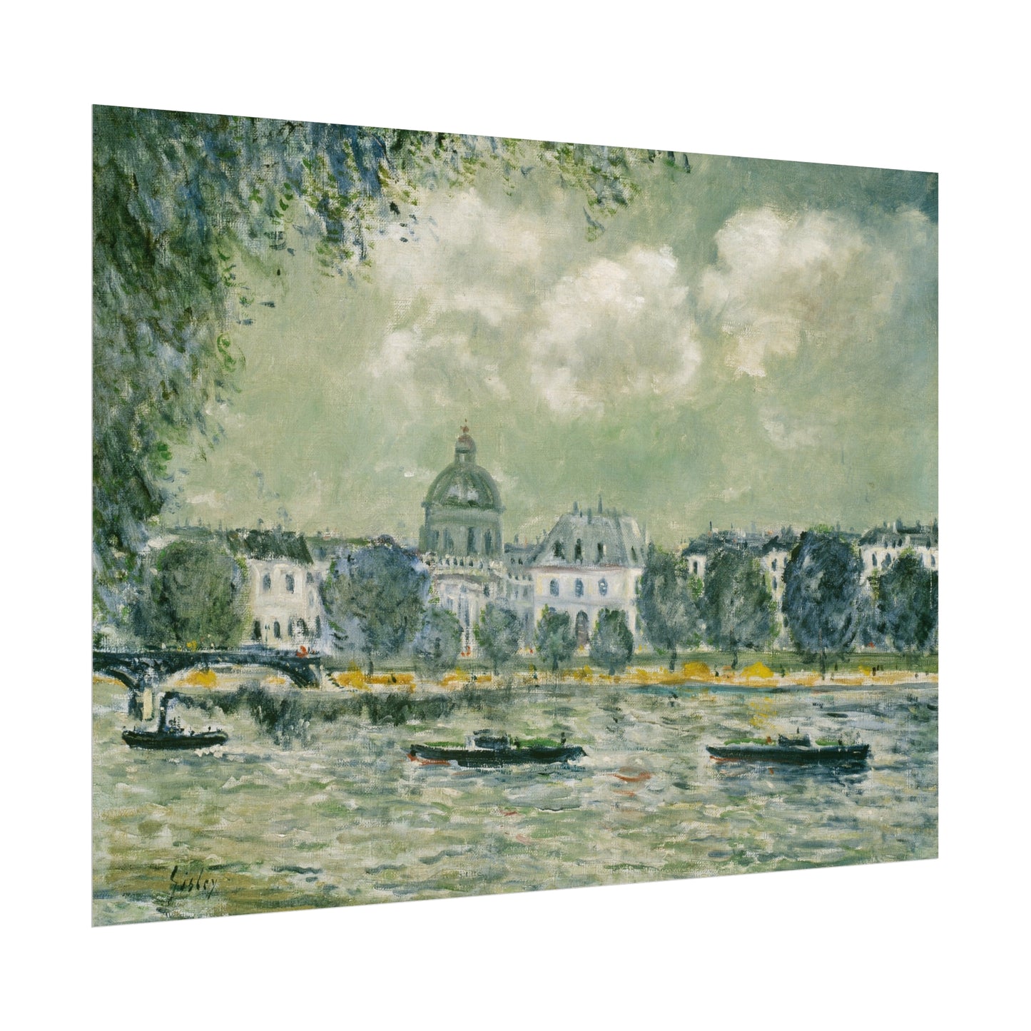Landscape along the Seine
