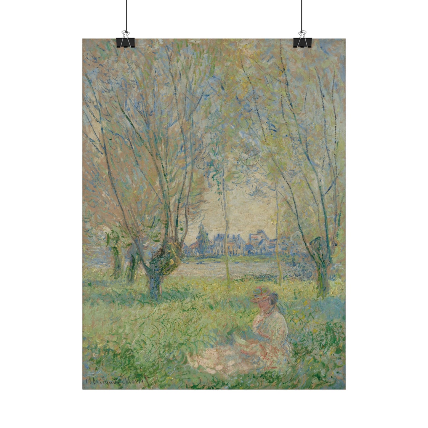 Woman Under The Willows