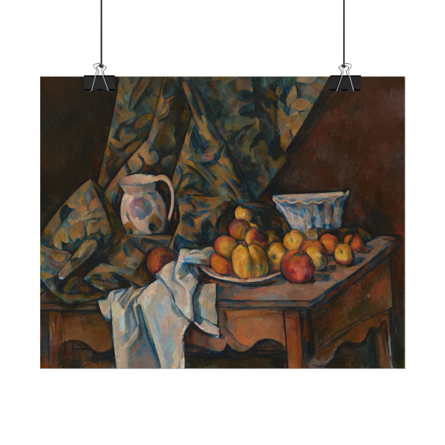 Apples and Peaches Still Life
