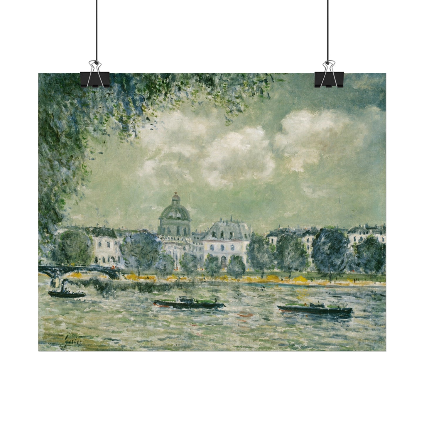 Landscape along the Seine