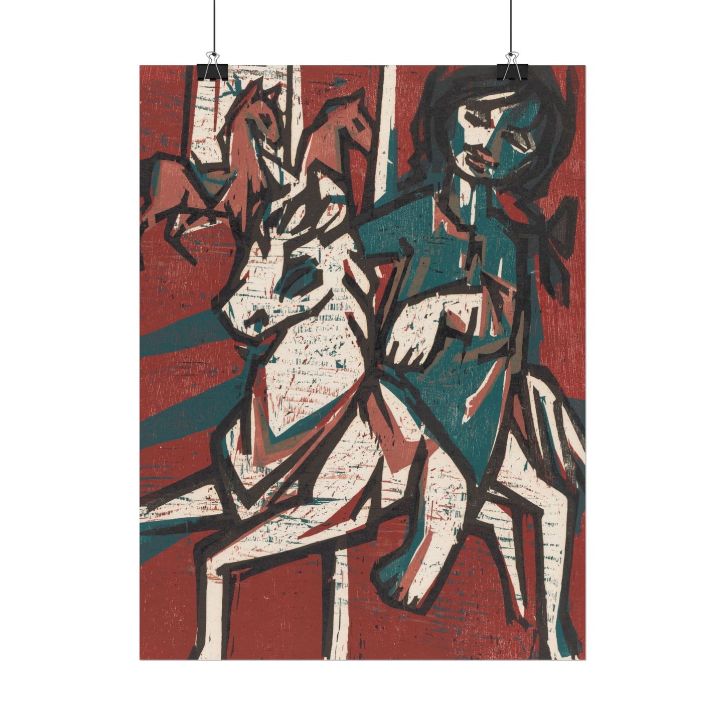 Woman on Horseback