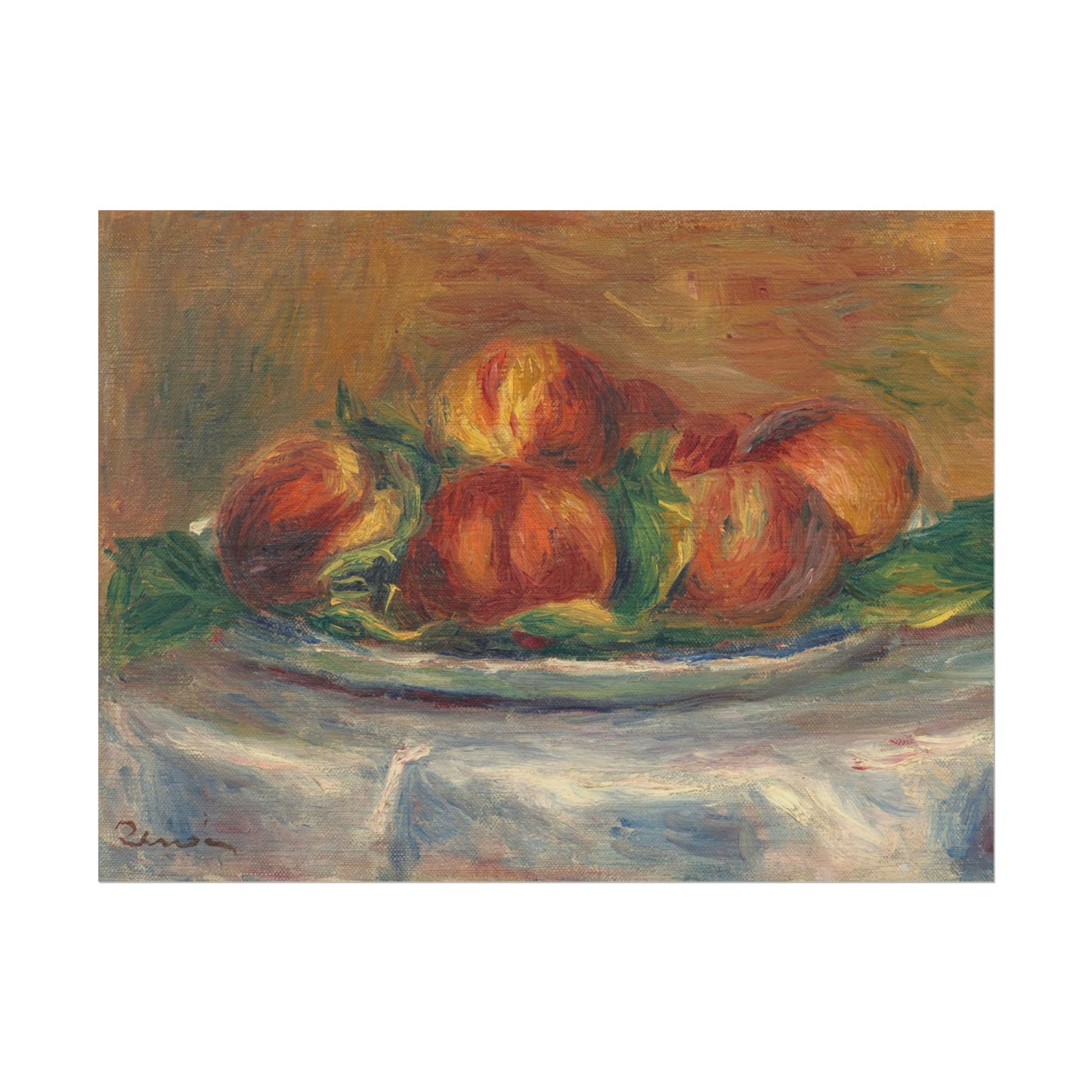 Peaches Still Life