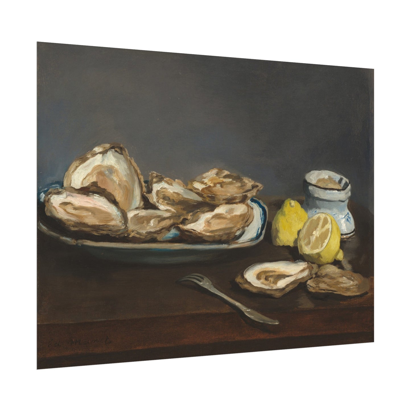 Oysters Still Life
