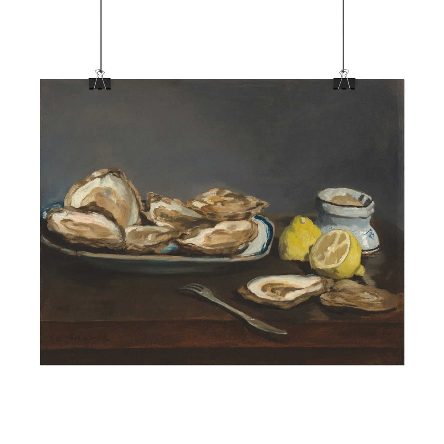 Oysters Still Life