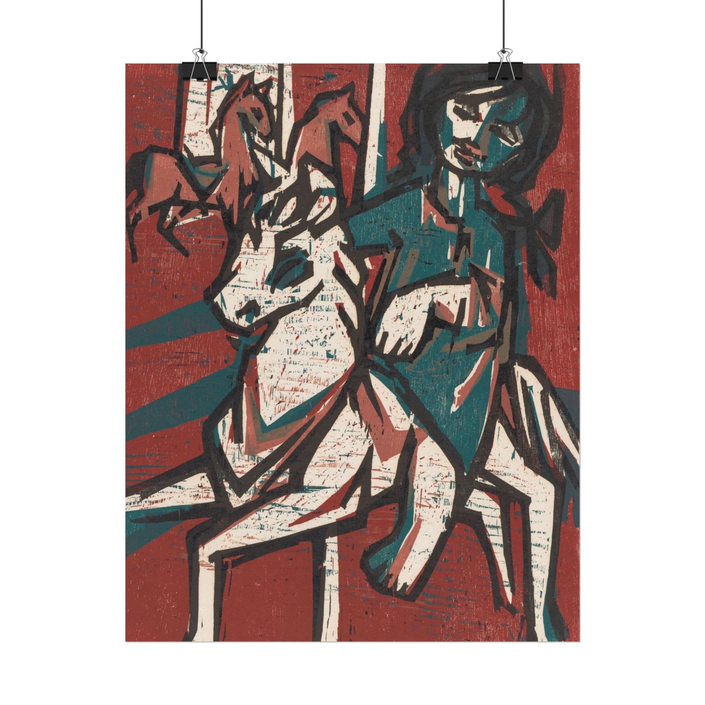 Woman on Horseback