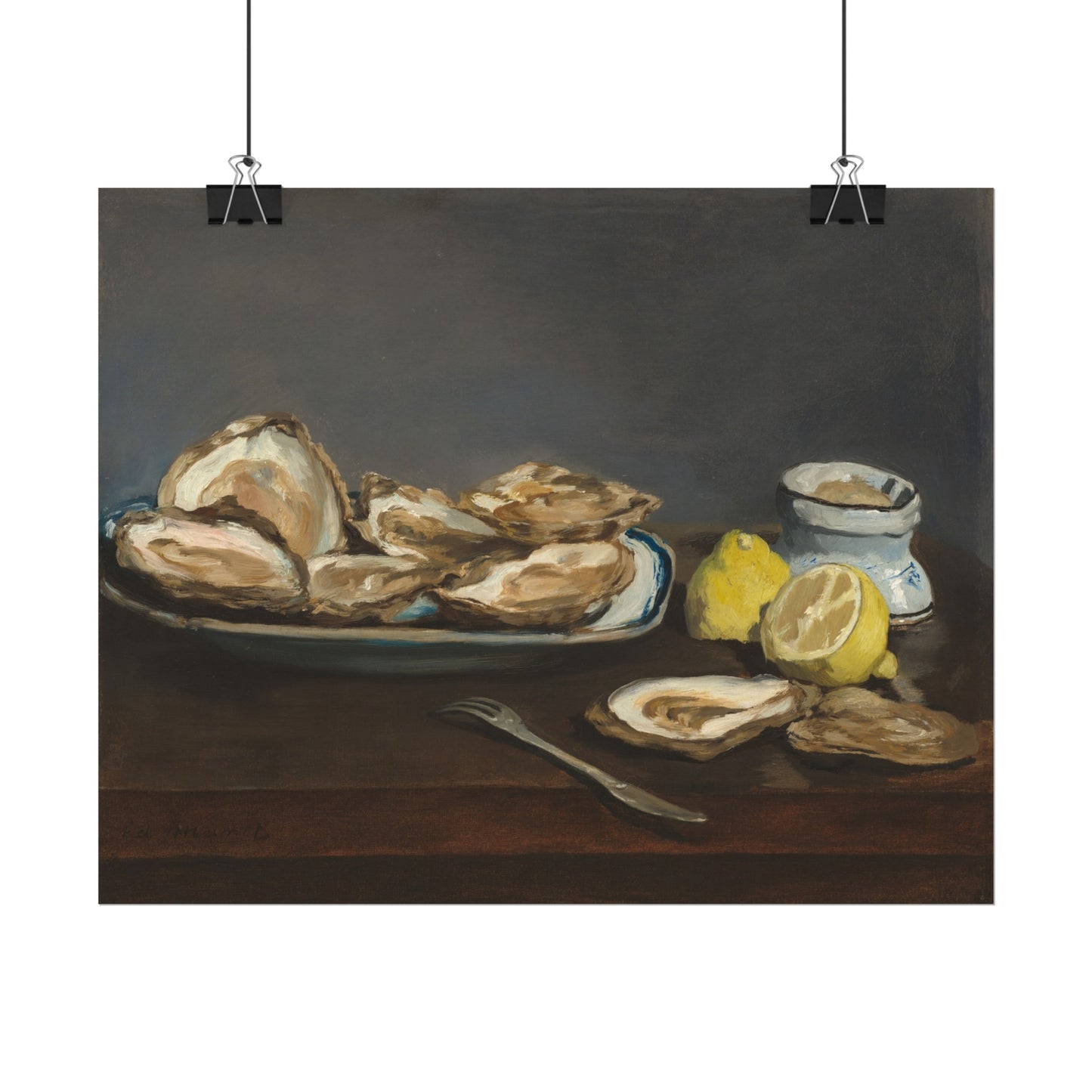 Oysters Still Life