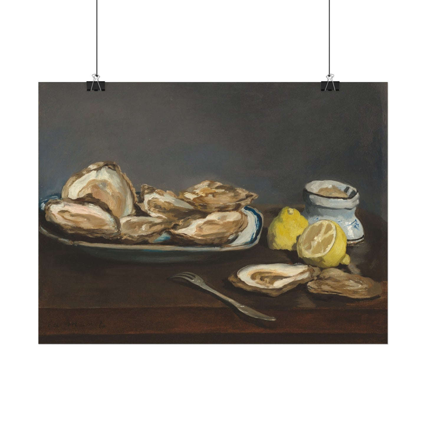 Oysters Still Life