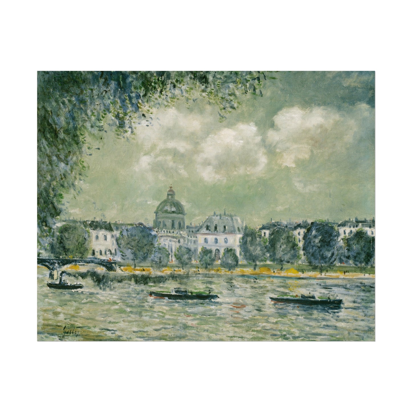 Landscape along the Seine