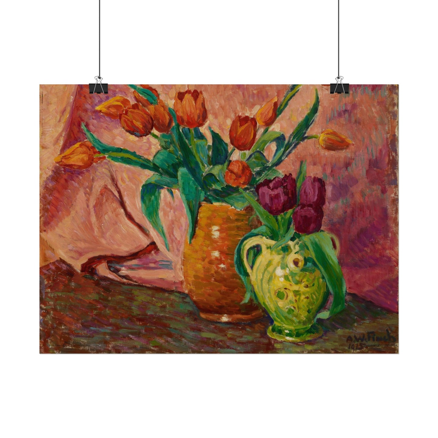 Two Vases with Tulips