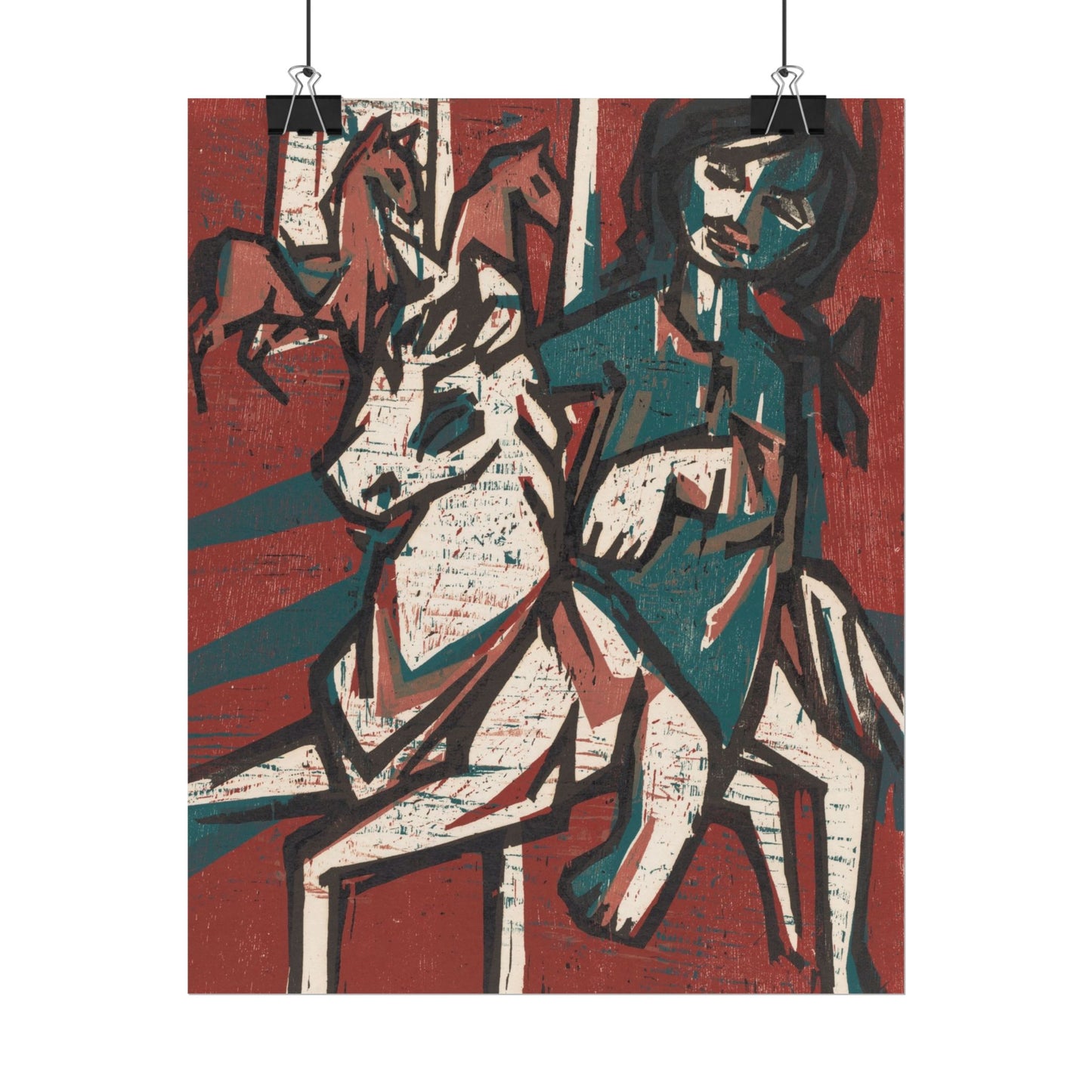 Woman on Horseback