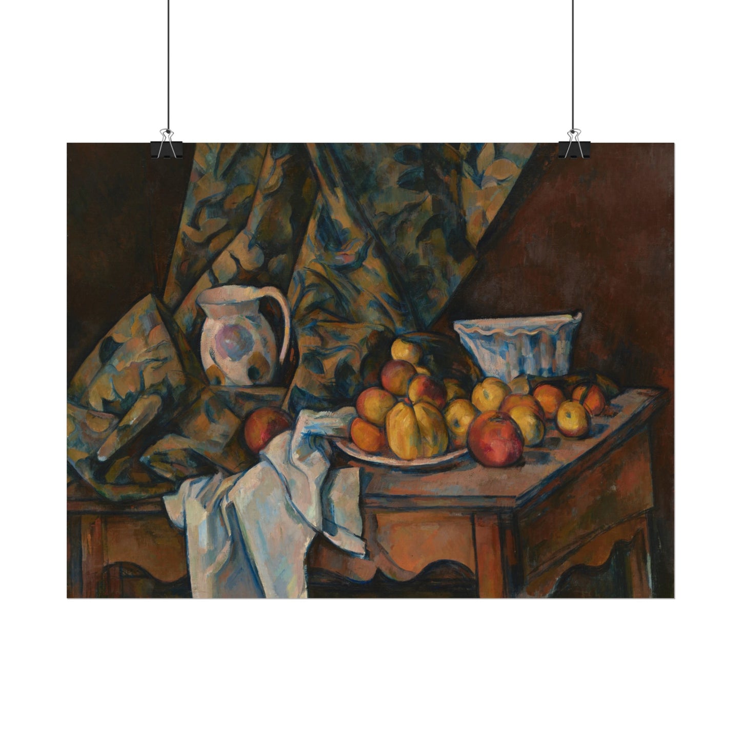 Apples and Peaches Still Life