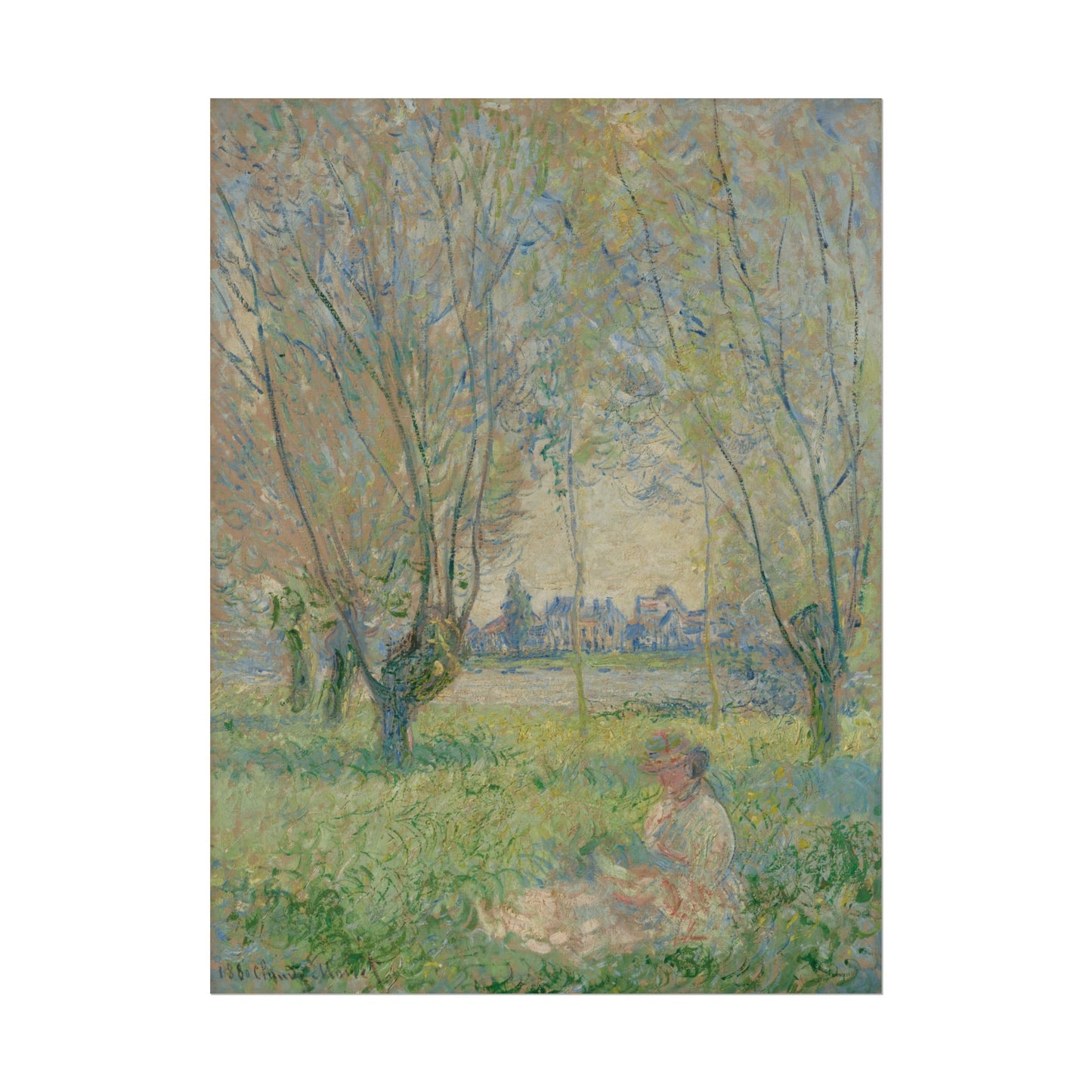 Woman Under The Willows