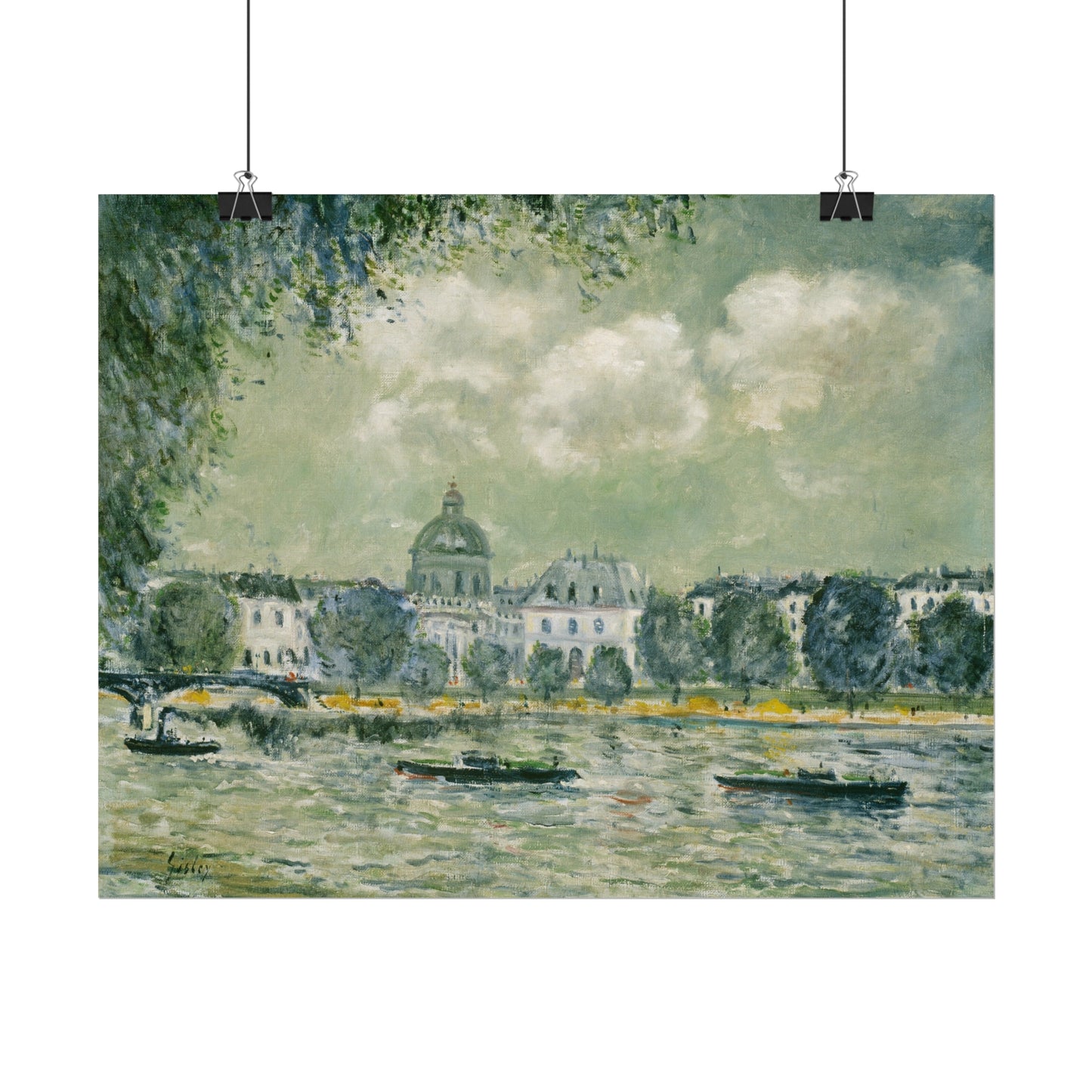 Landscape along the Seine