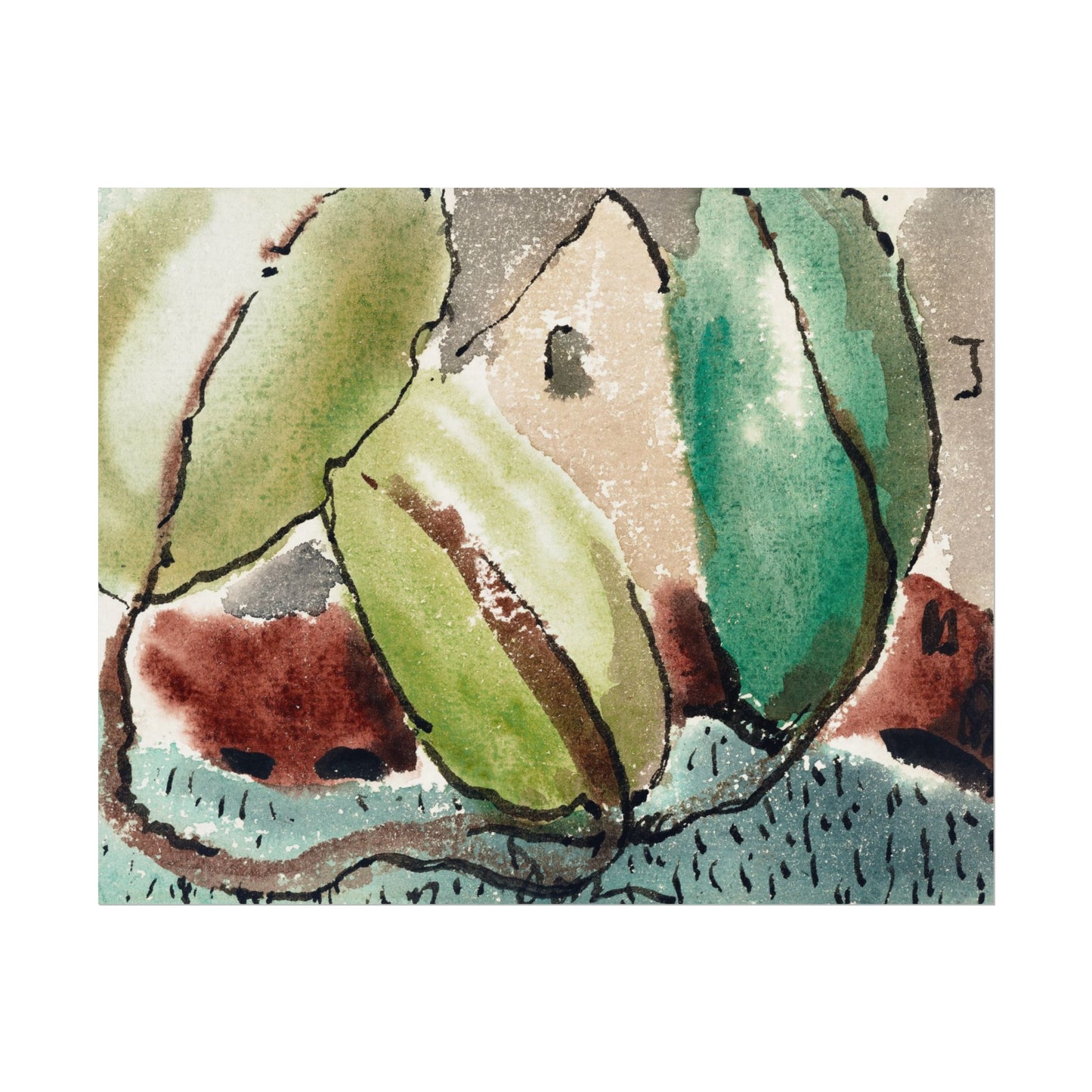 House with Trees
