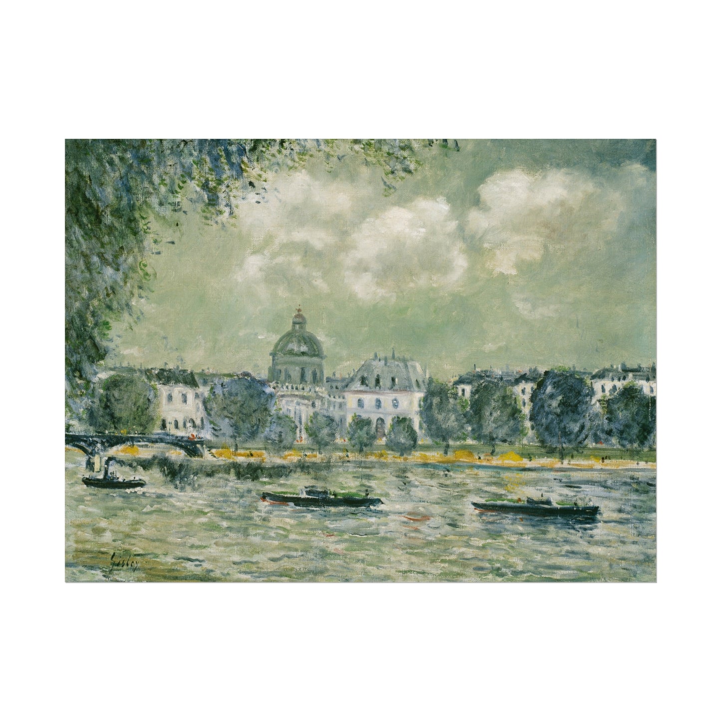 Landscape along the Seine