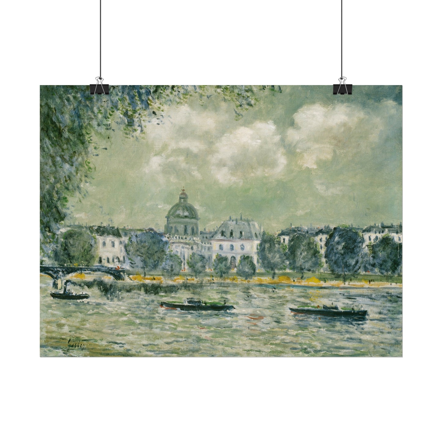 Landscape along the Seine