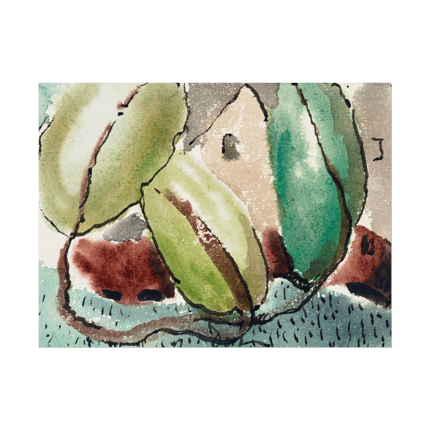 House with Trees