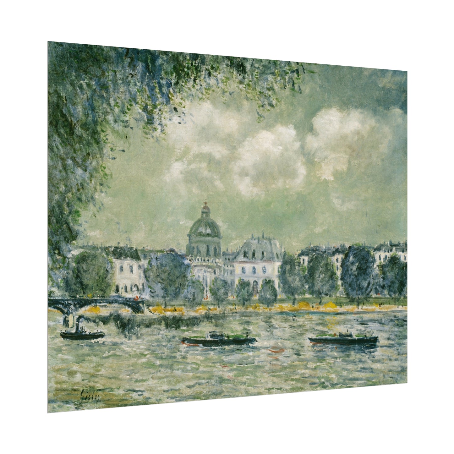 Landscape along the Seine