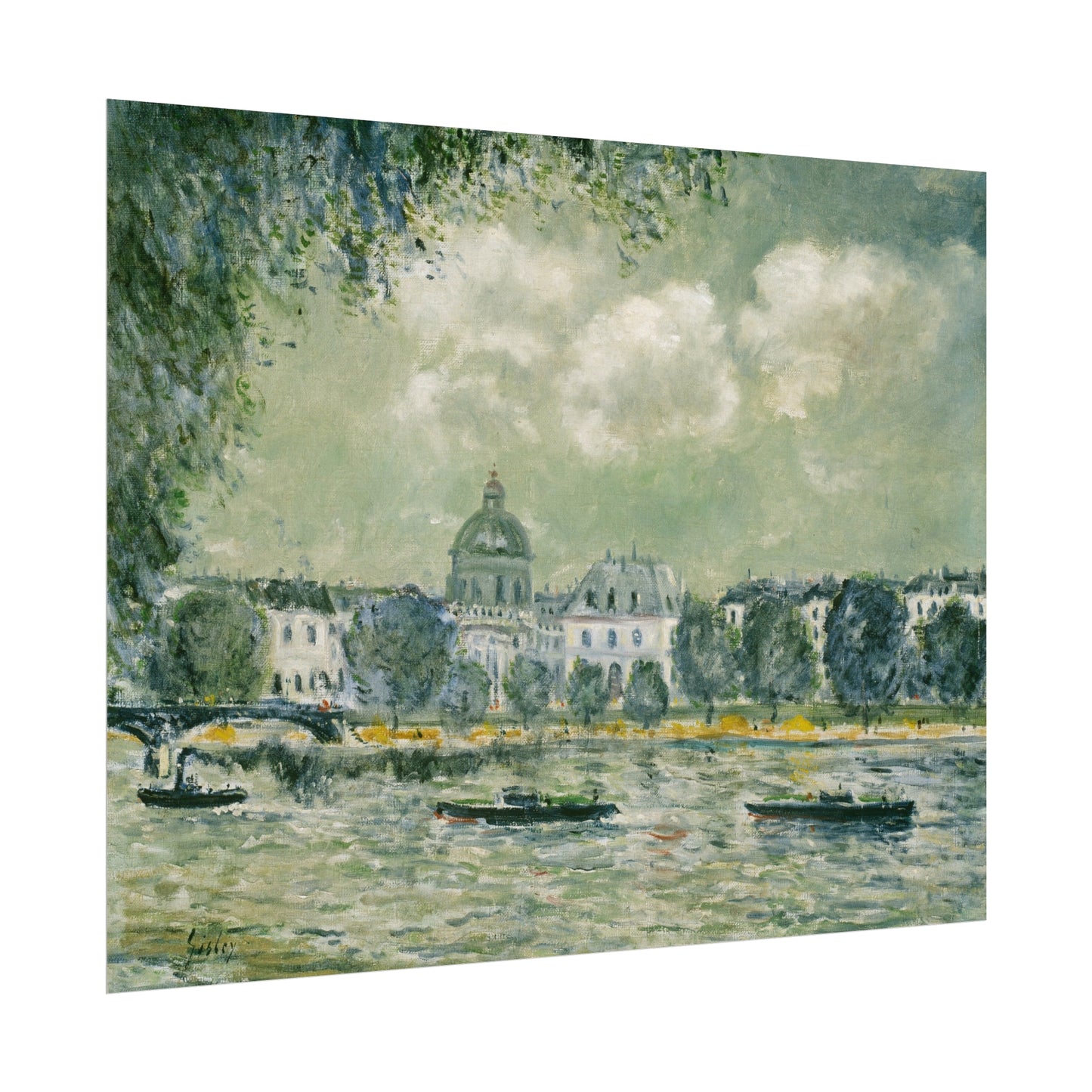 Landscape along the Seine