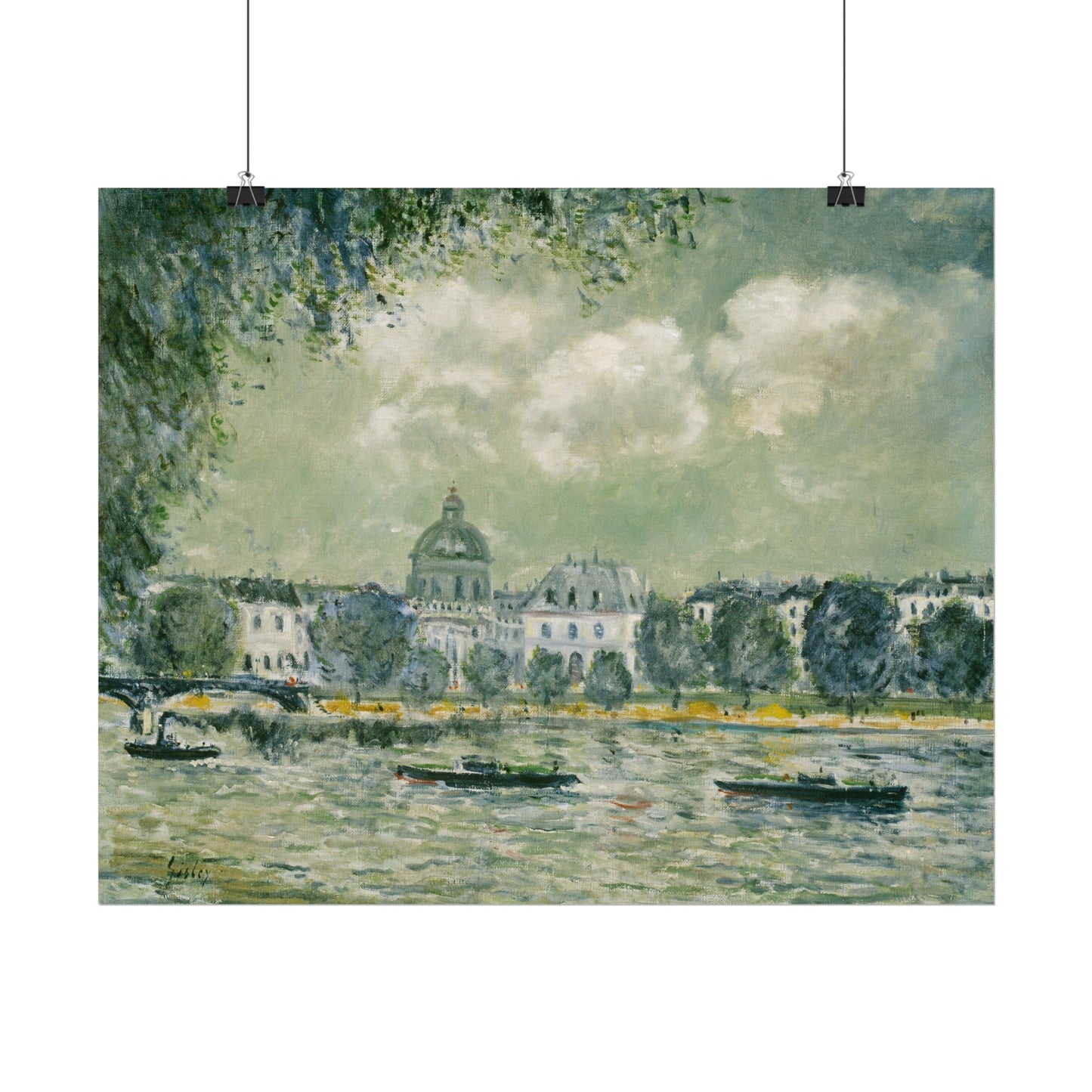 Landscape along the Seine