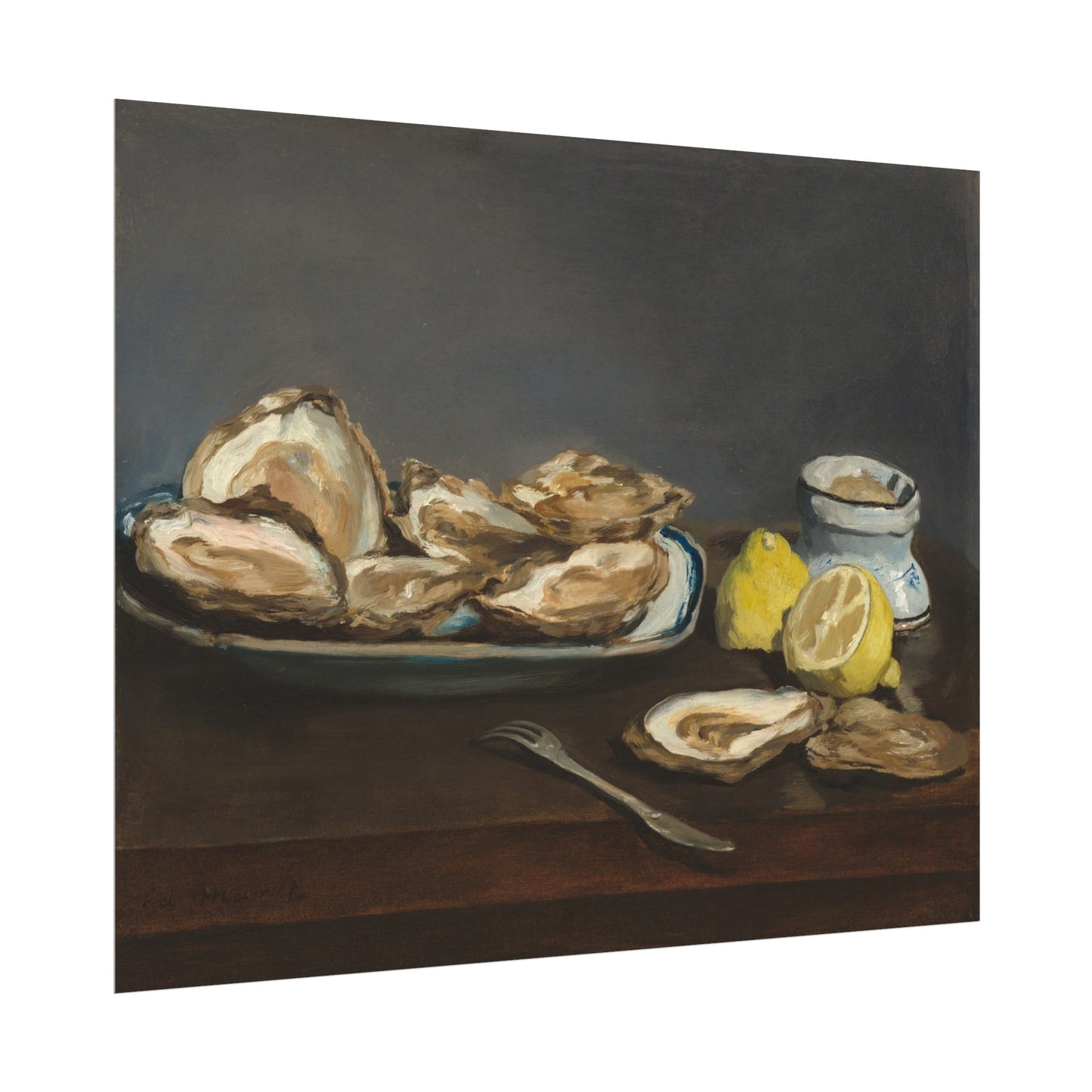 Oysters Still Life