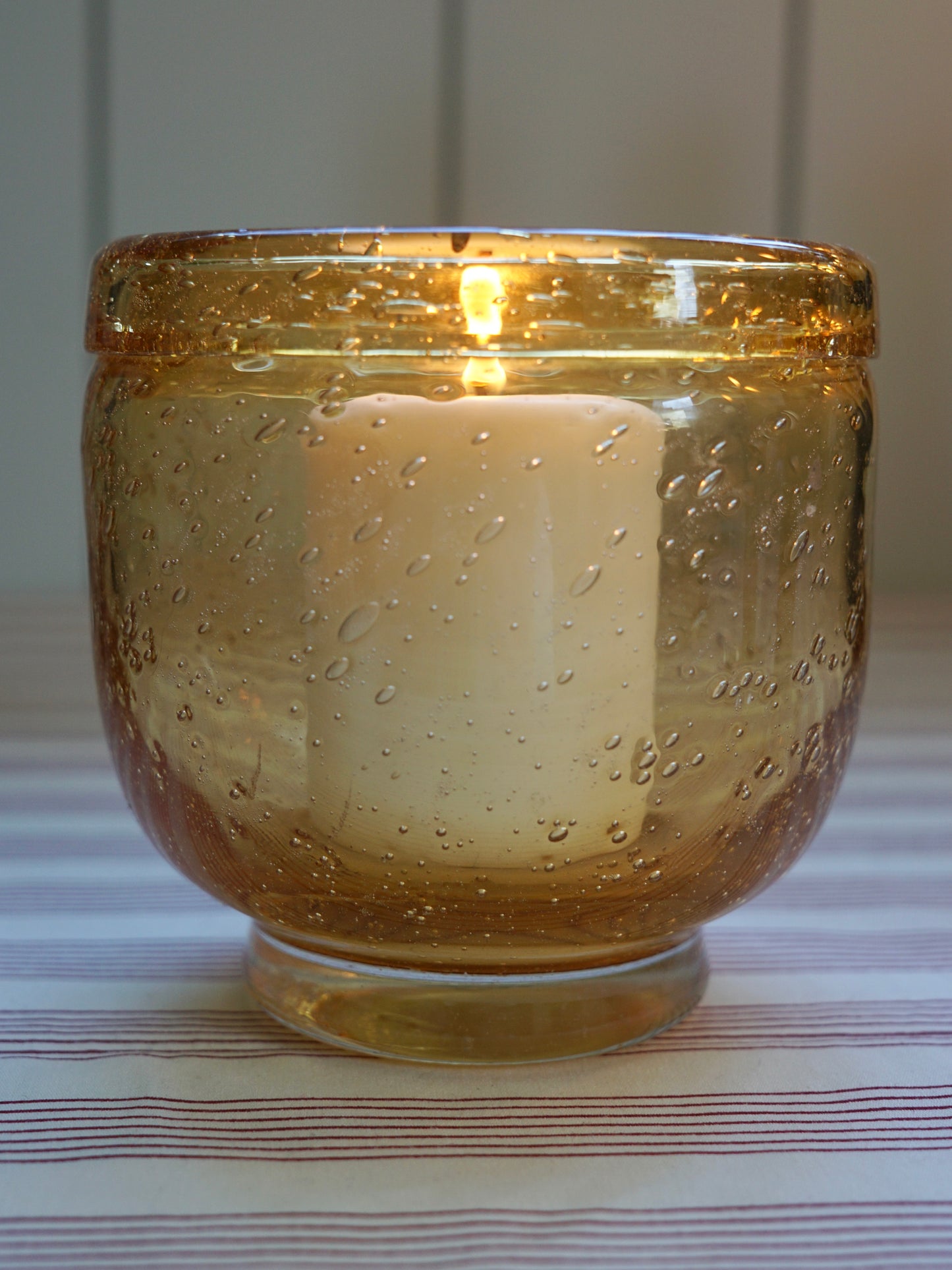 Amber Candle Holder