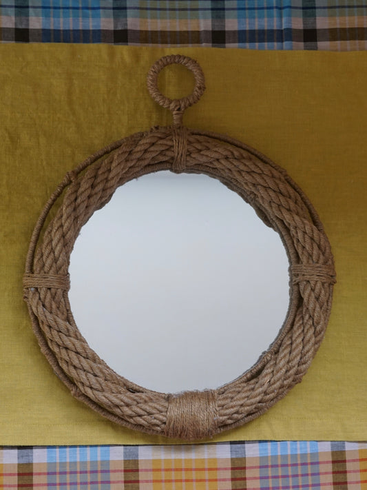 Rope Lined Mirror