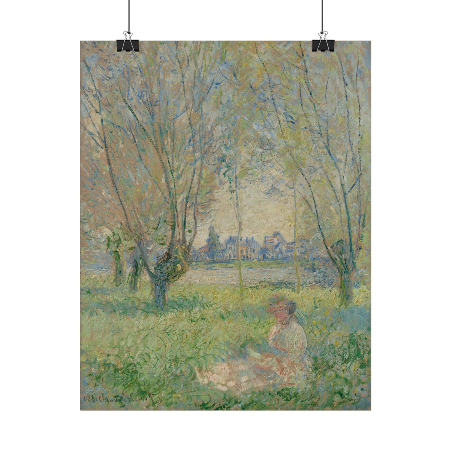 Woman Under The Willows