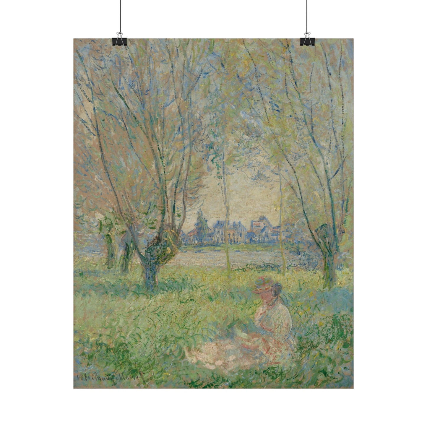 Woman Under The Willows