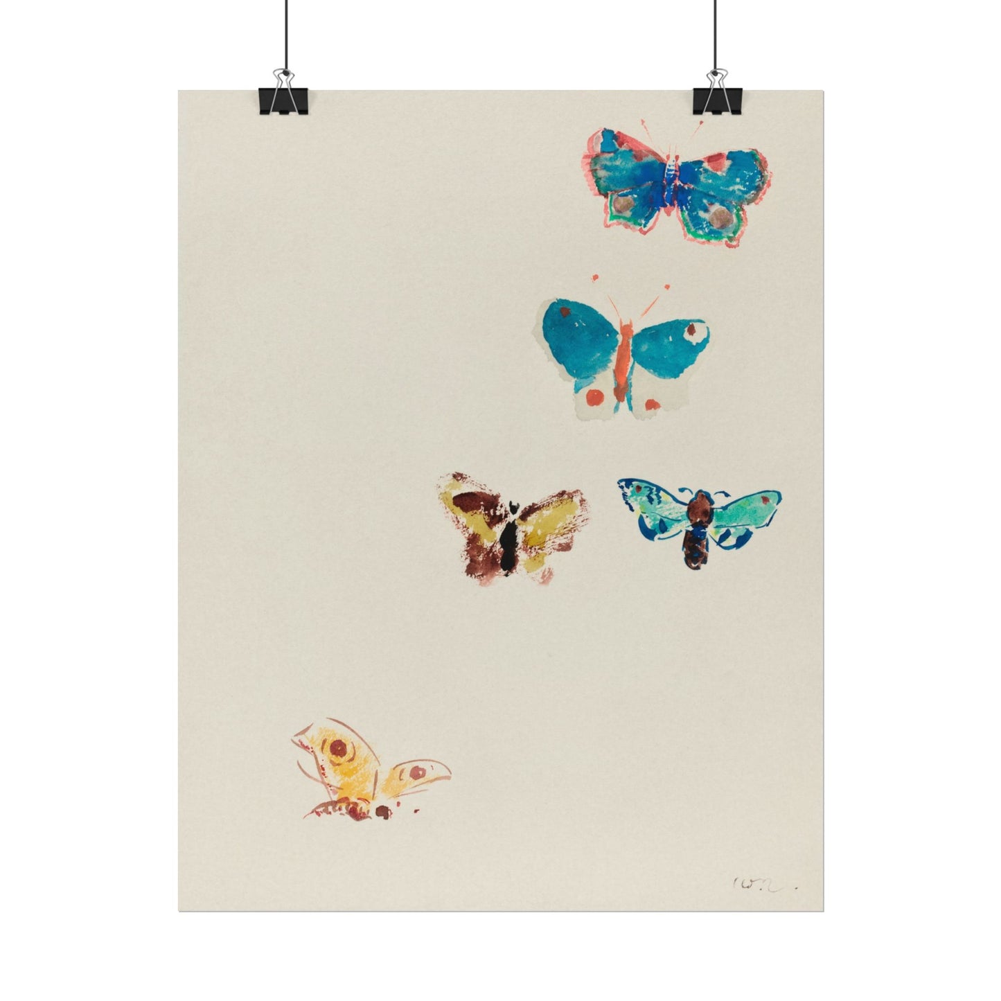 Five Butterflies