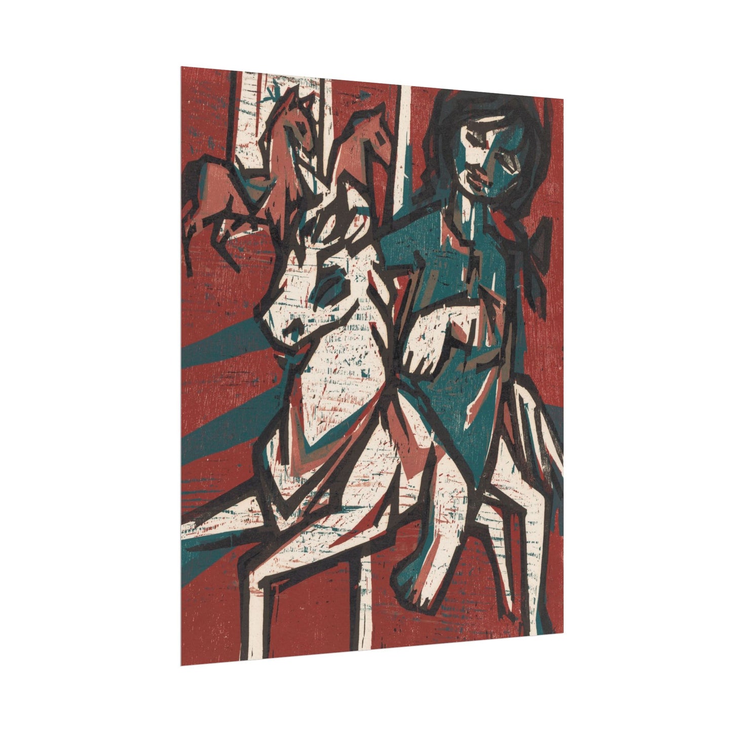 Woman on Horseback