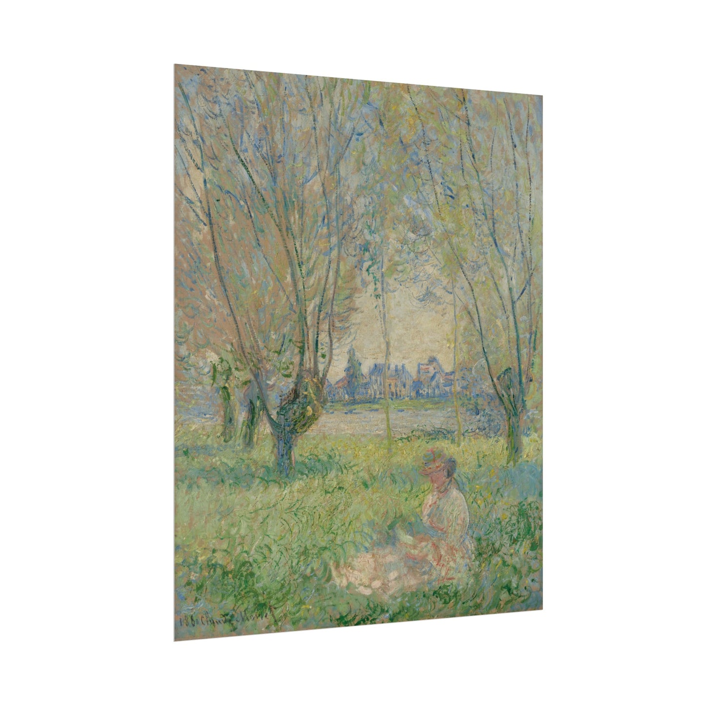 Woman Under The Willows