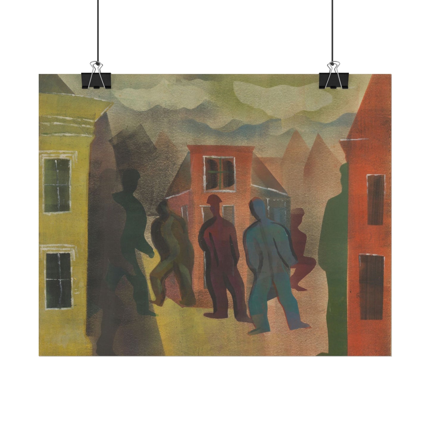 Street Scene with Figures