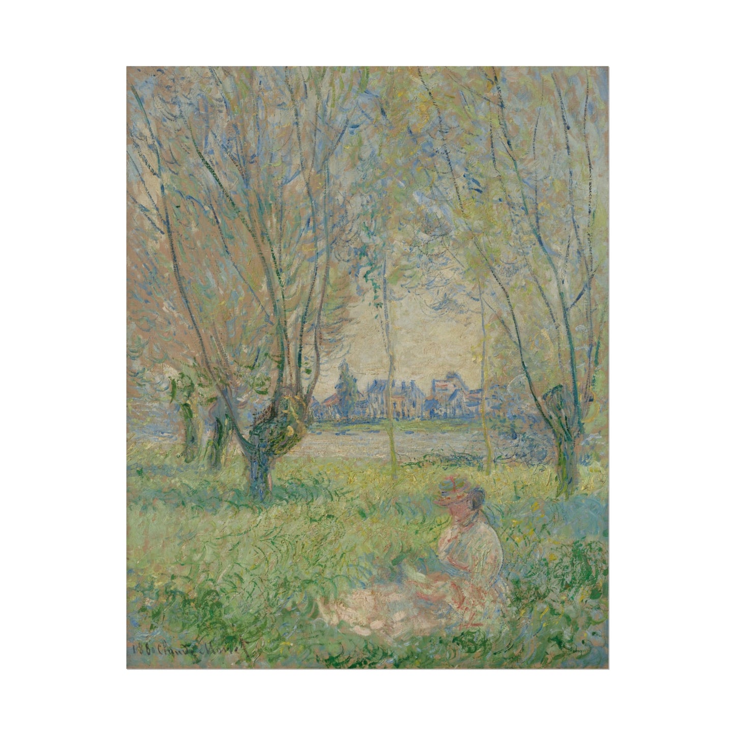 Woman Under The Willows