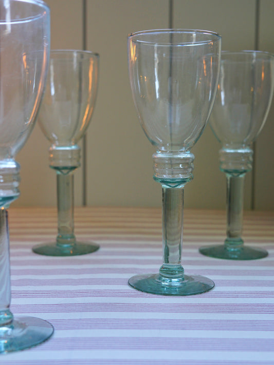 Hand-Blown Mexican Wine Glasses