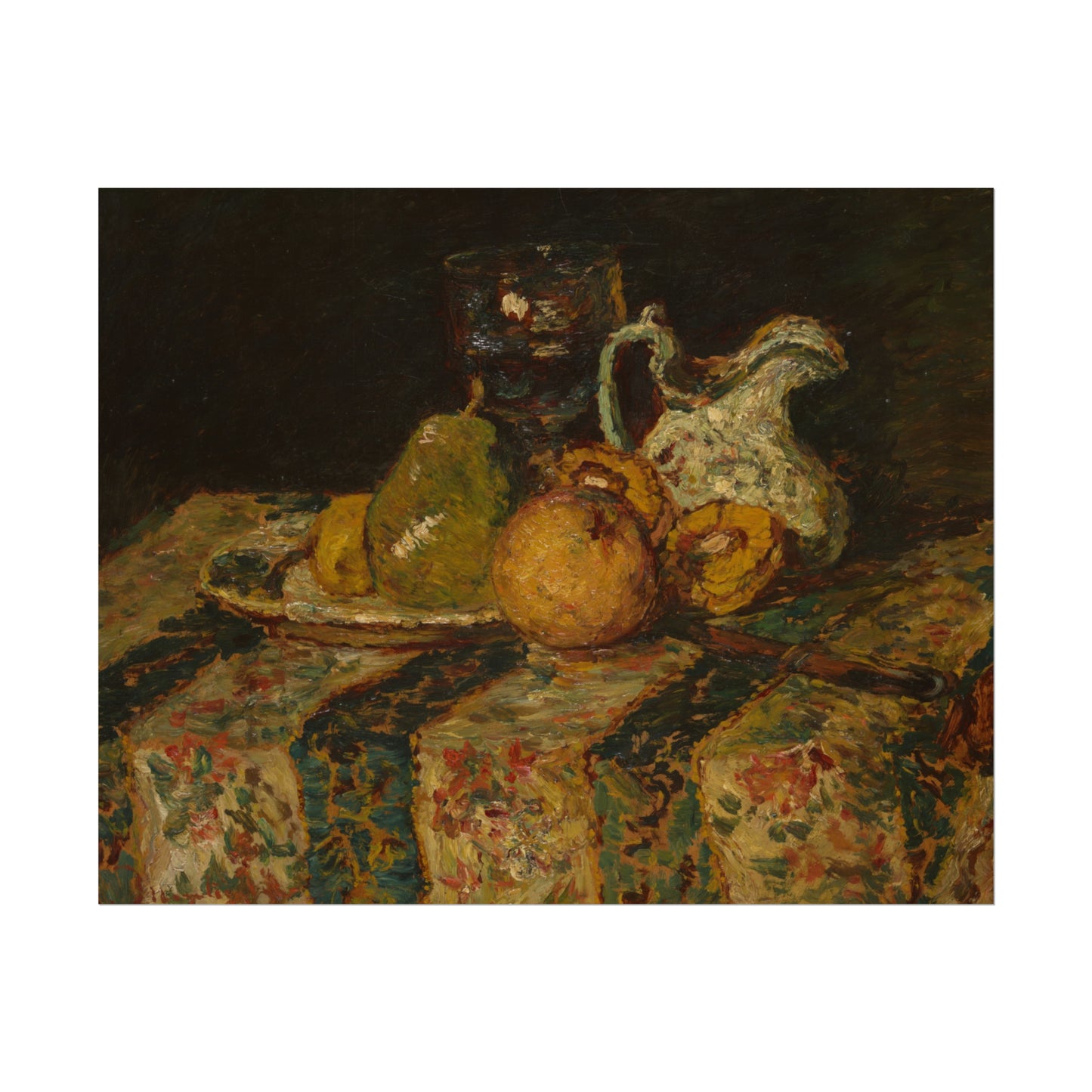 Still Life with Fruit and Jug