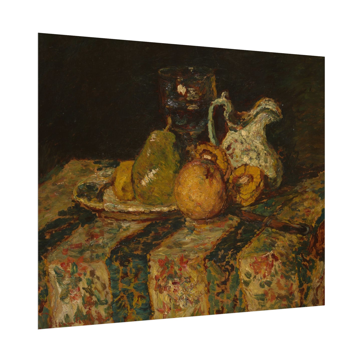 Still Life with Fruit and Jug