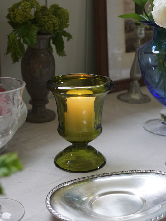 Traditional Glass Candle Holders
