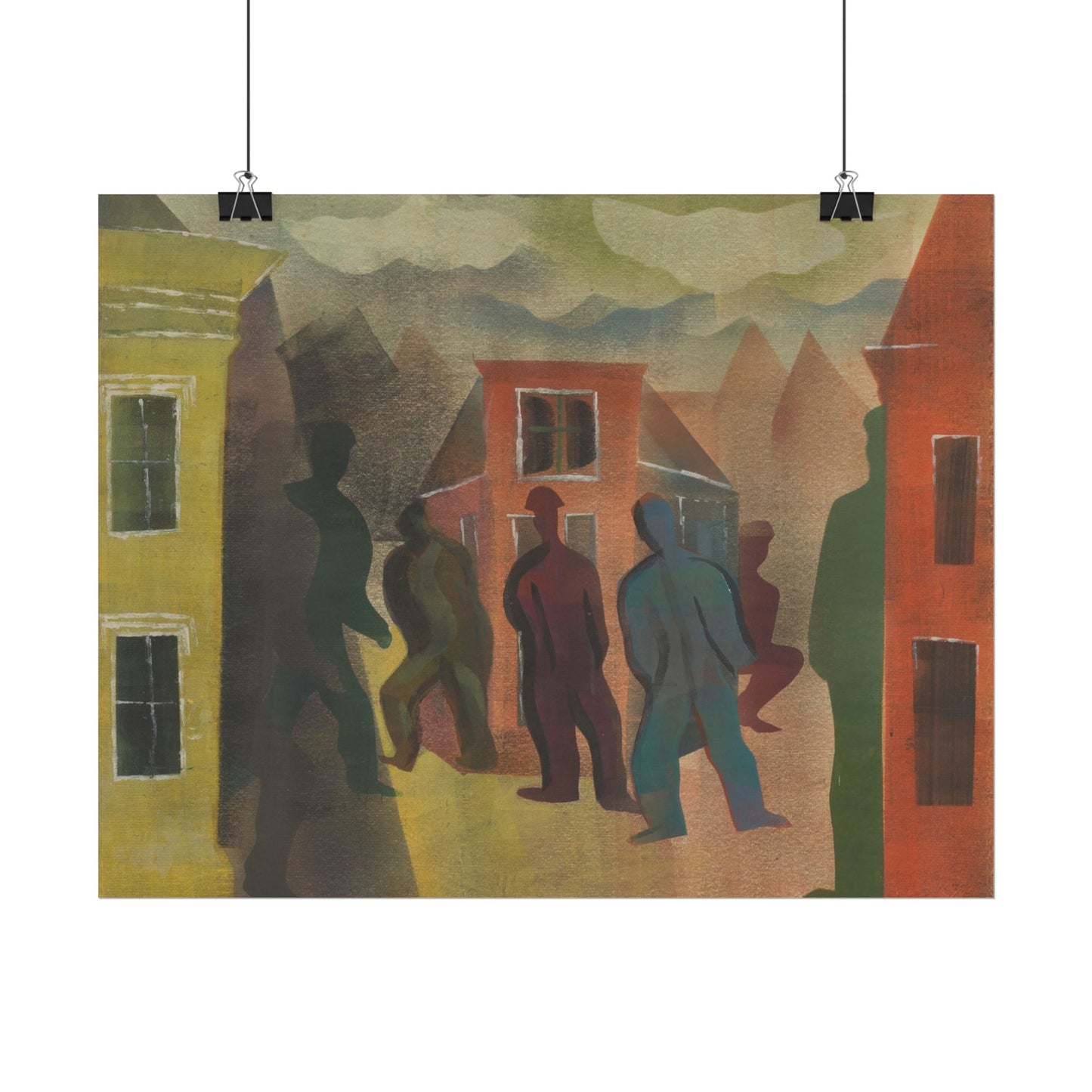 Street Scene with Figures