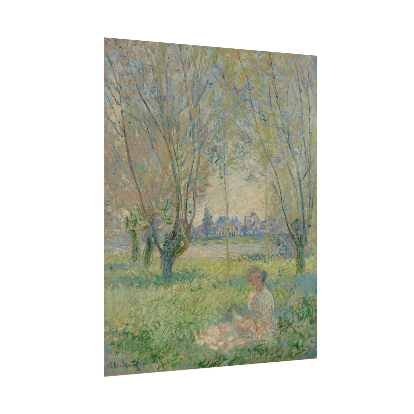 Woman Under The Willows
