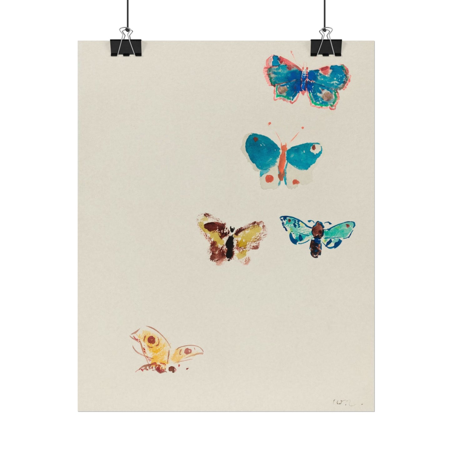 Five Butterflies