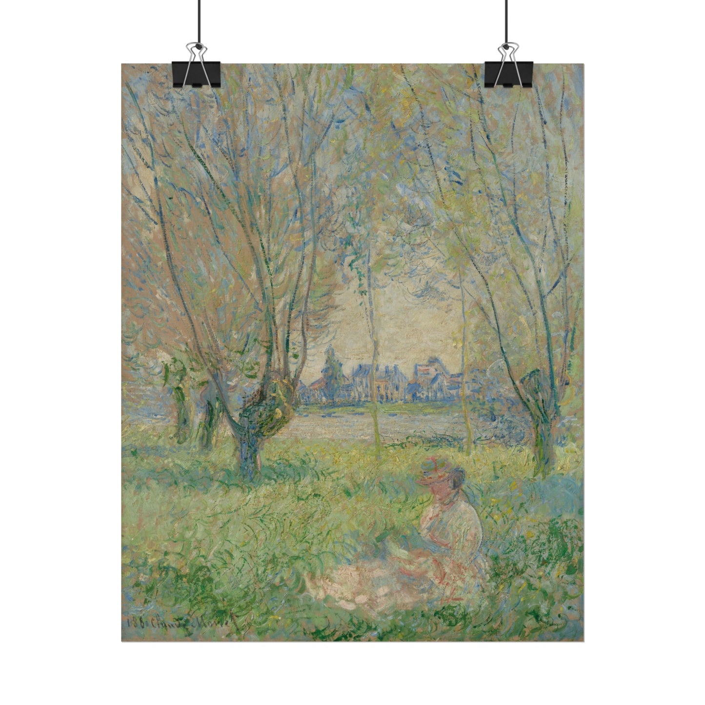 Woman Under The Willows