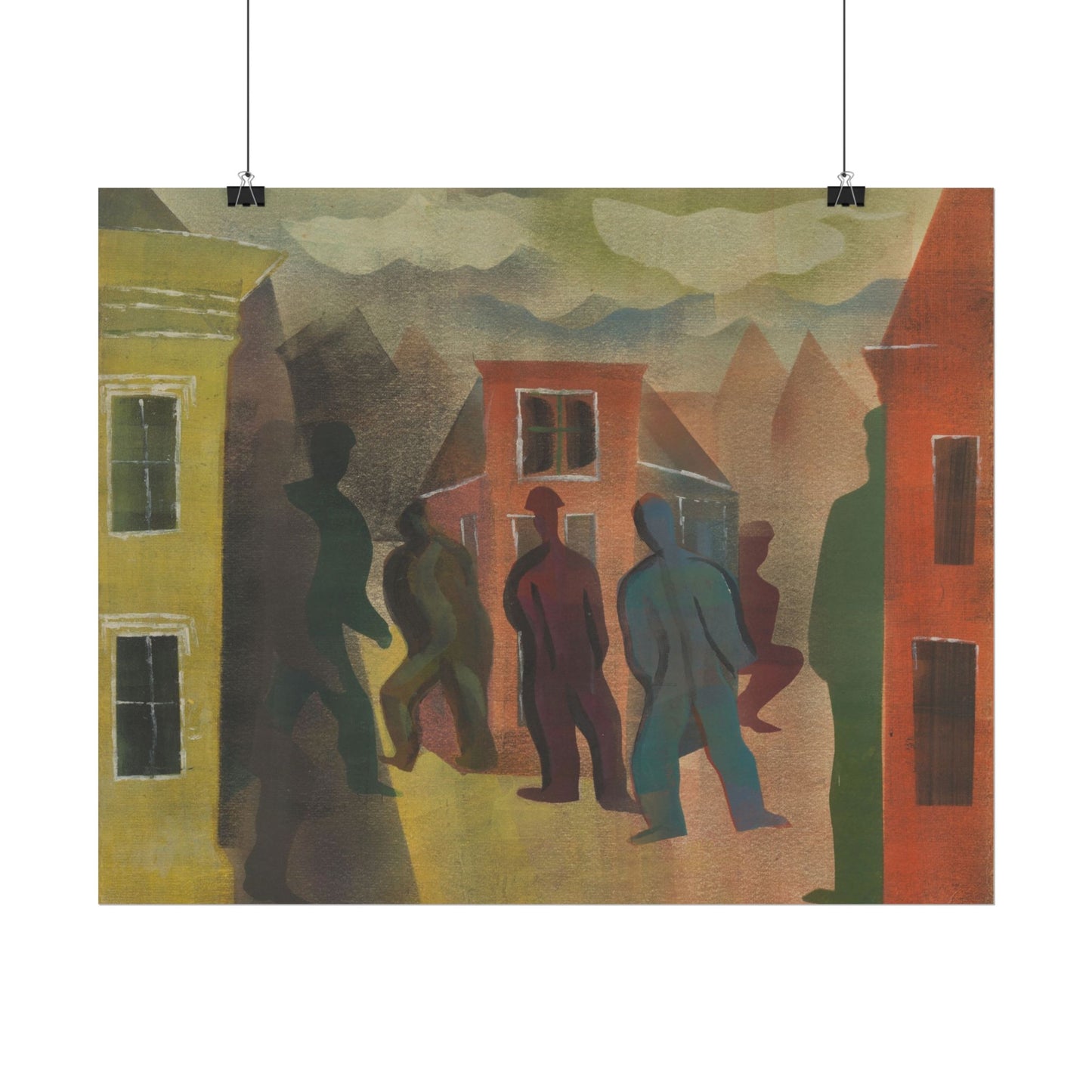 Street Scene with Figures